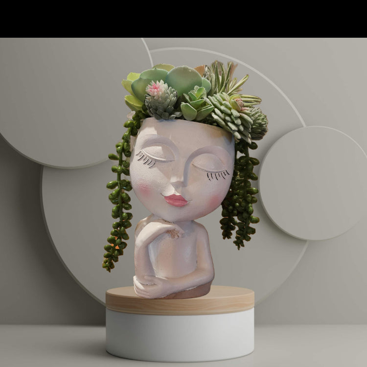 Female Face Planter